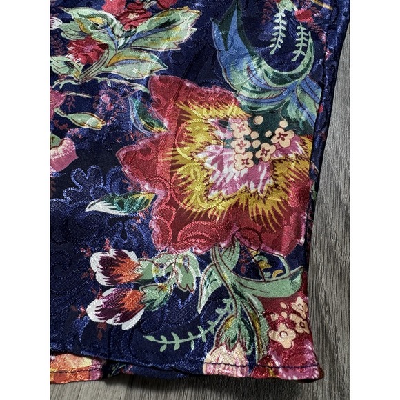 Victoria's Secret Silky Floral Lace Trim Cami Top Feminine Vintage Whimsical - Picture 7 of 10